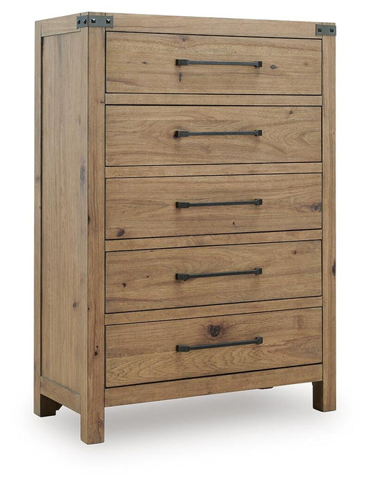 Ridgester Five Drawer Chest - alternate view 2