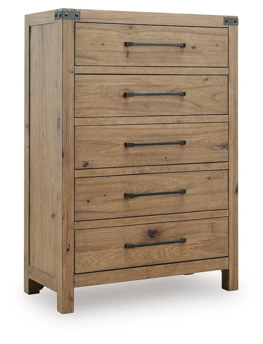 Ridgester Five Drawer Chest - alternate view 2