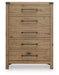 Ridgester Five Drawer Chest - alternate view 4