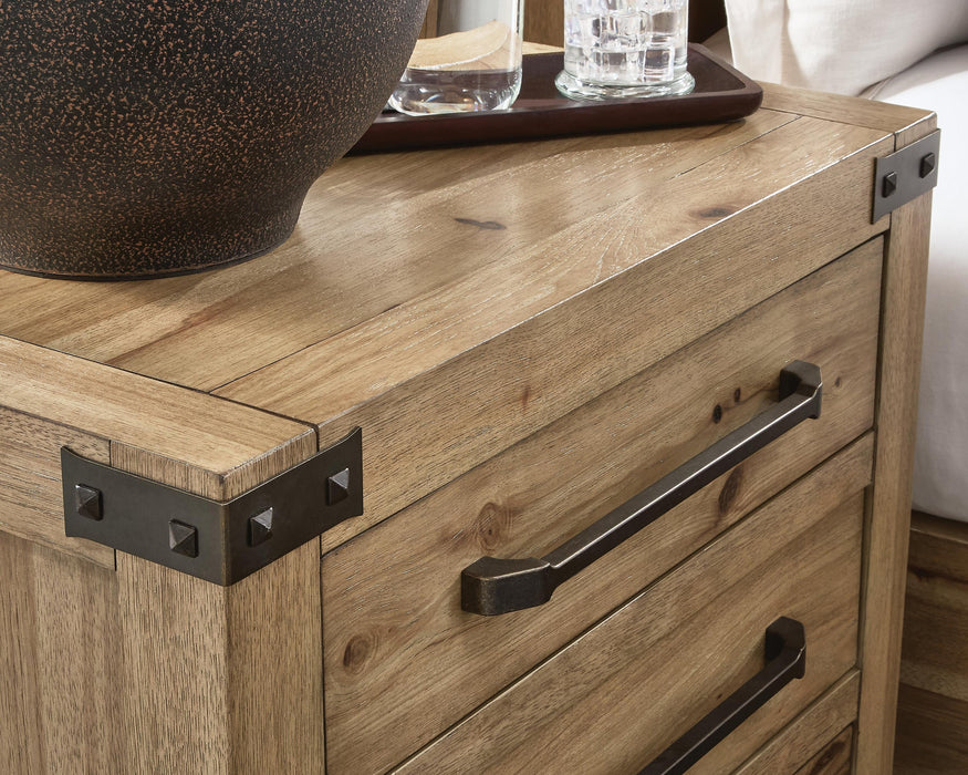 Ridgester Three Drawer Night Stand - alternate view 7