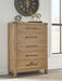 Ridgester Five Drawer Chest
