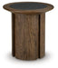 Dontayne Round End Table - alternate view 2
