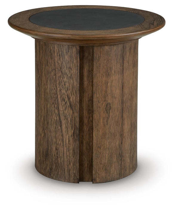 Dontayne Round End Table - alternate view 4