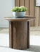 Dontayne Round End Table