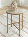 Alben Round End Table