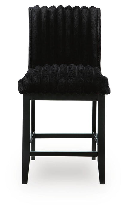 Mervannie Upholstered Barstool (2/CN) - alternate view 5