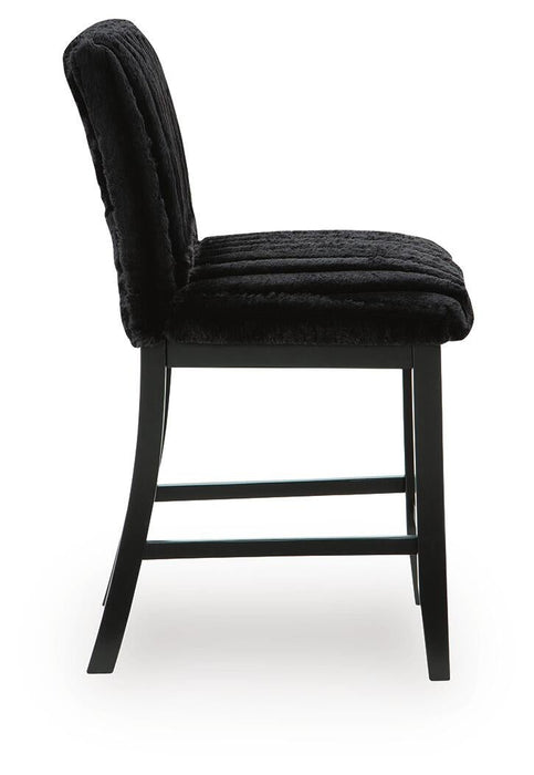Mervannie Upholstered Barstool (2/CN) - alternate view 7