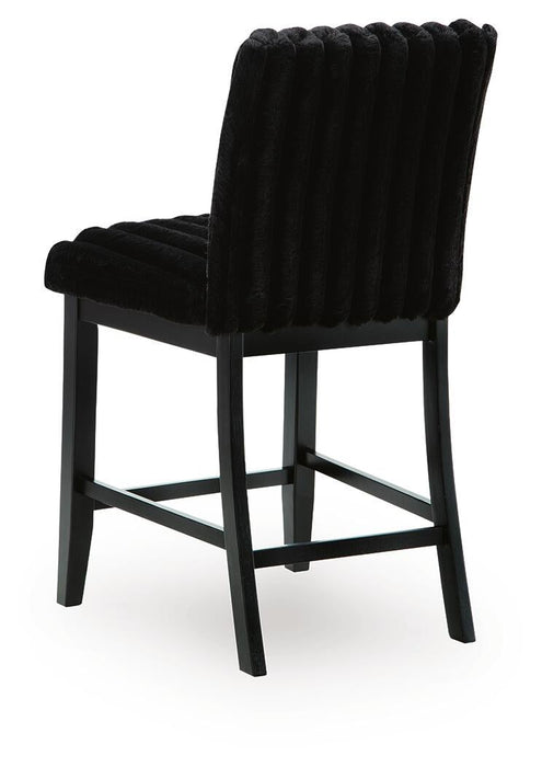 Mervannie Upholstered Barstool (2/CN) - alternate view 6