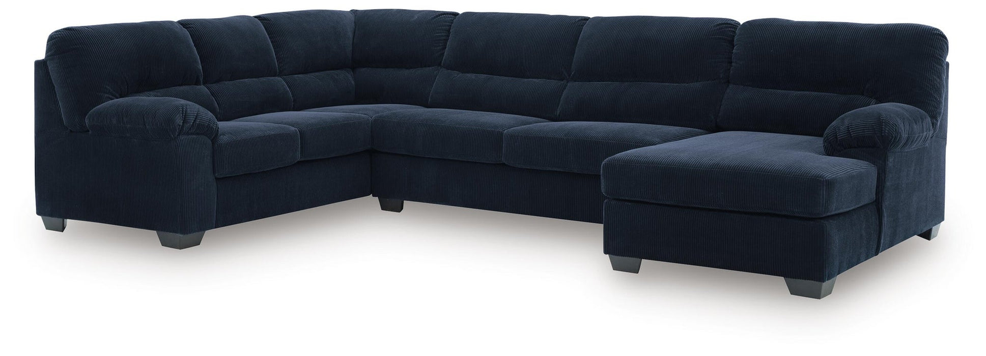 SimpleJoy 3-Piece Sectional with Chaise - alternate view 2