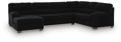 SimpleJoy 3-Piece Sectional with Chaise - alternate view 2