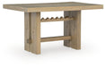 Lasinger RECT Dining Room Counter Table - alternate view 2