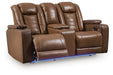 Gruaro PWR REC Loveseat/CON/ADJ HDRST - alternate view 3
