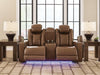 Gruaro PWR REC Loveseat/CON/ADJ HDRST - alternate view 7