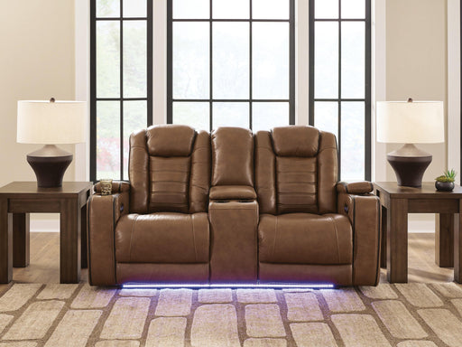Gruaro PWR REC Loveseat/CON/ADJ HDRST