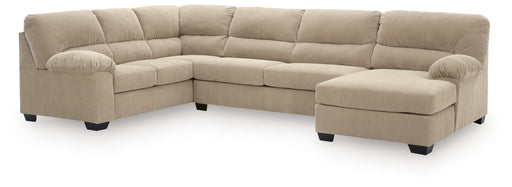 SimpleJoy 3-Piece Sectional with Chaise - alternate view 2