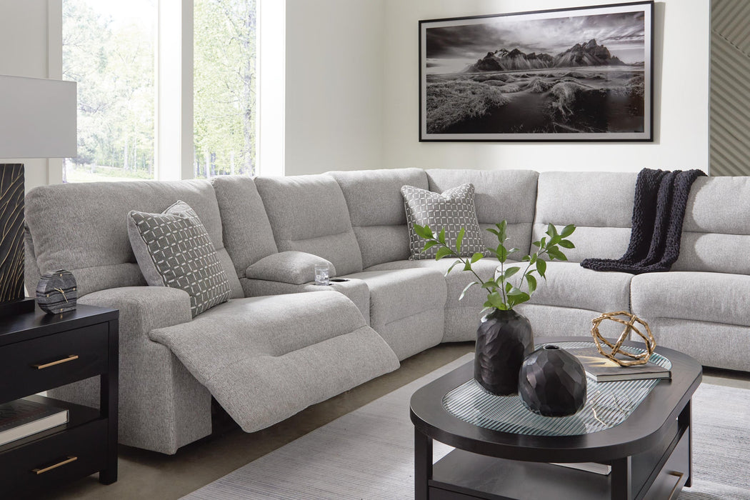 Acklen Place 7-Piece Power Sectional Reclining Sofa with Storage Console - alternate view 20