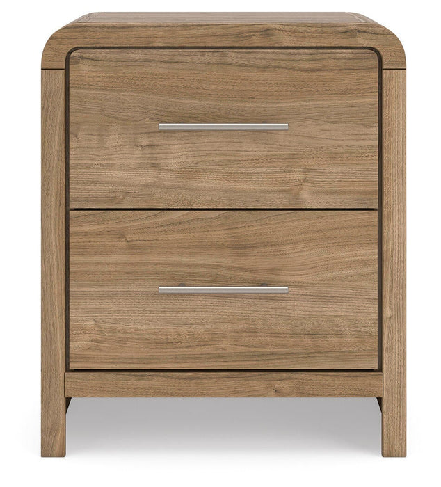 Gramburg Two Drawer Night Stand - alternate view 4