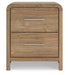 Gramburg Two Drawer Night Stand - alternate view 4