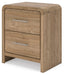 Gramburg Two Drawer Night Stand - alternate view 5