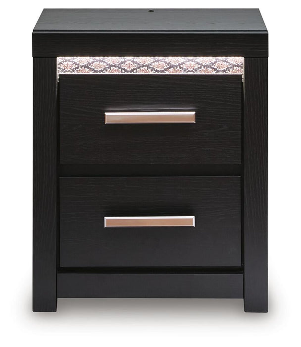 Brizmore Two Drawer Night Stand - alternate view 3