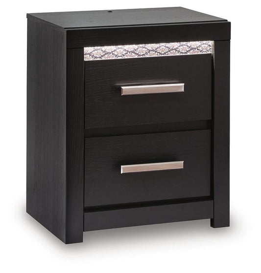 Brizmore Two Drawer Night Stand - alternate view 2
