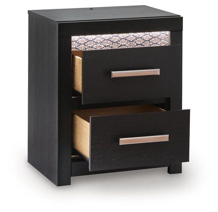 Brizmore Two Drawer Night Stand - alternate view 4