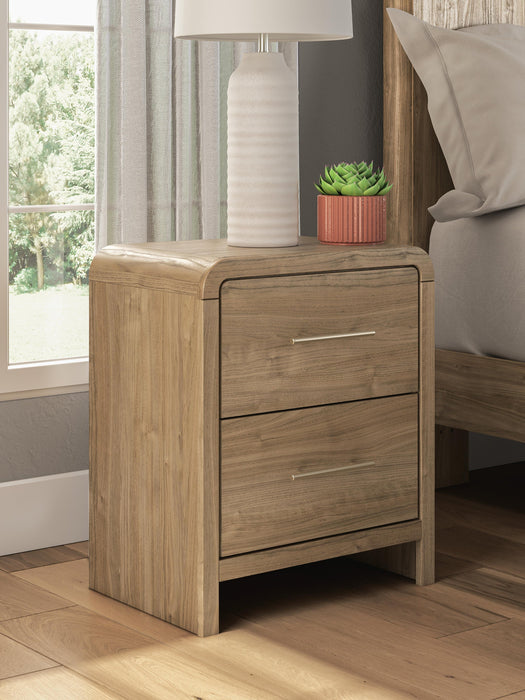 Gramburg Two Drawer Night Stand - alternate view 2