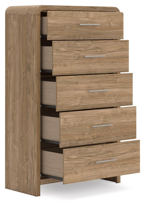 Gramburg Five Drawer Chest - alternate view 4