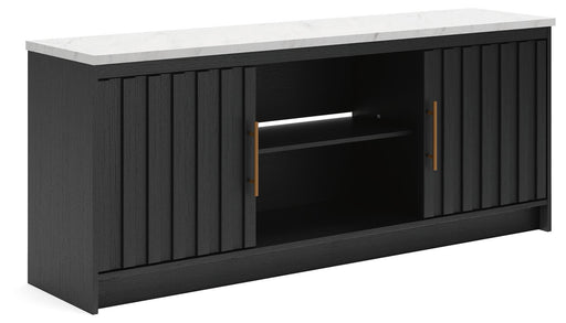 Cadmori XL TV Stand w/Fireplace Option - alternate view 2