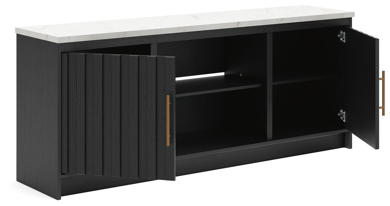 Cadmori XL TV Stand w/Fireplace Option - alternate view 5
