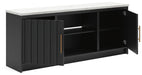 Cadmori XL TV Stand w/Fireplace Option - alternate view 5