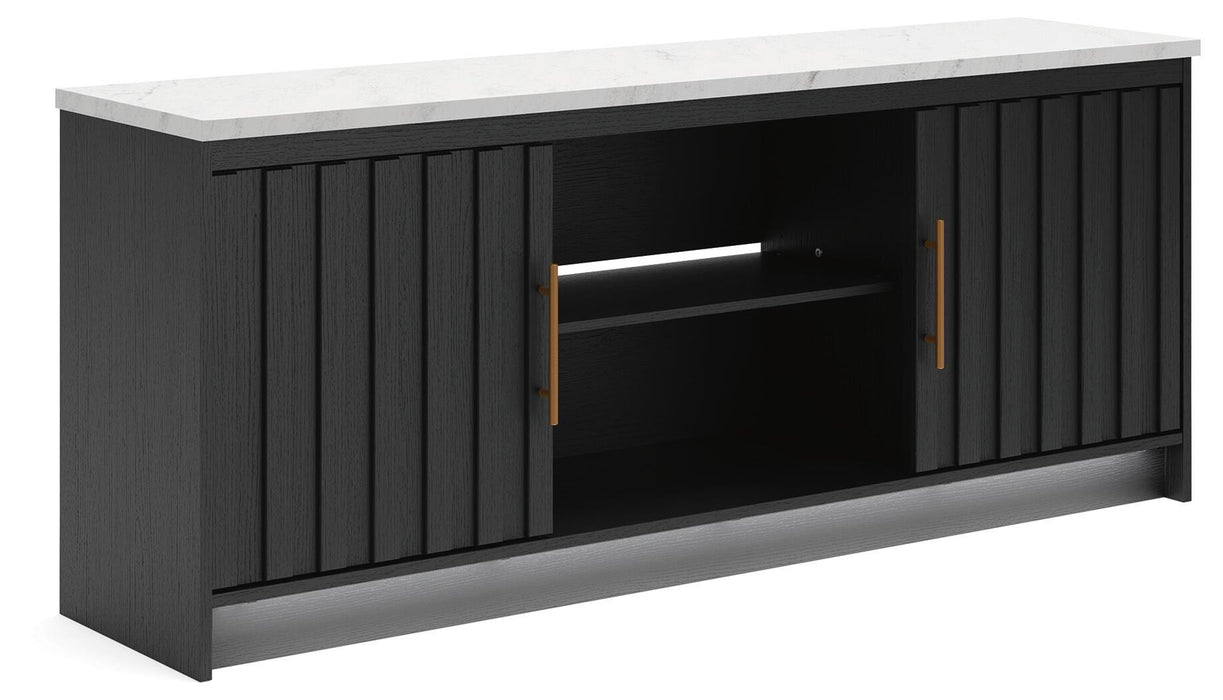 Cadmori XL TV Stand w/Fireplace Option - alternate view 4