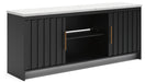 Cadmori XL TV Stand w/Fireplace Option - alternate view 4