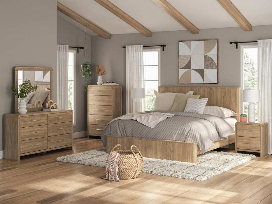 Gramburg King Panel Bed - alternate view 8