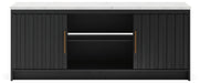 Cadmori XL TV Stand w/Fireplace Option - alternate view 6