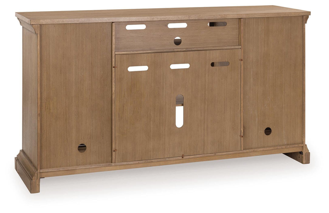 Wittenmyer XL TV Stand w/Fireplace Option - alternate view 5