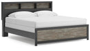 Broachmyn King Bookcase Panel Bed - alternate view 2