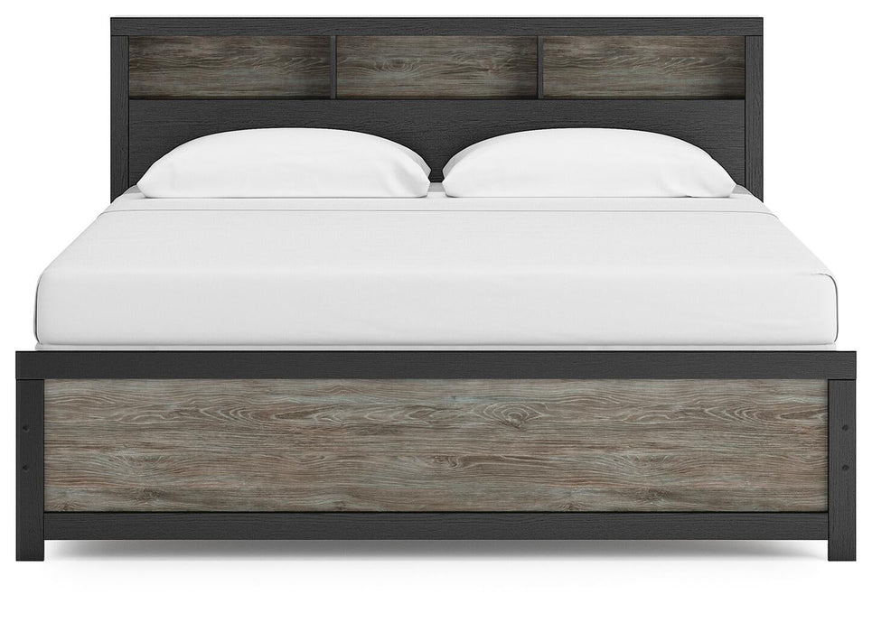 Broachmyn King Bookcase Panel Bed - alternate view 5