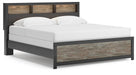 Broachmyn King Bookcase Panel Bed - alternate view 4