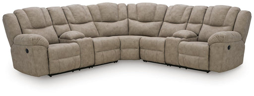 Pearce-Pike 3-Piece Reclining Sectional with Double Console