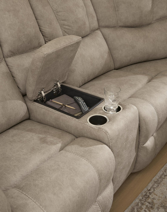 Pearce-Pike 3-Piece Reclining Sectional with Console - alternate view 4