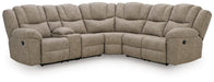 Pearce-Pike 3-Piece Reclining Sectional with Console - alternate view 2