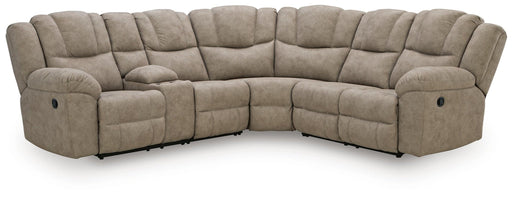 Pearce-Pike 3-Piece Reclining Sectional with Console - alternate view 2