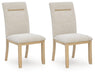 Lasinger Dining UPH Side Chair (2/CN) - alternate view 2