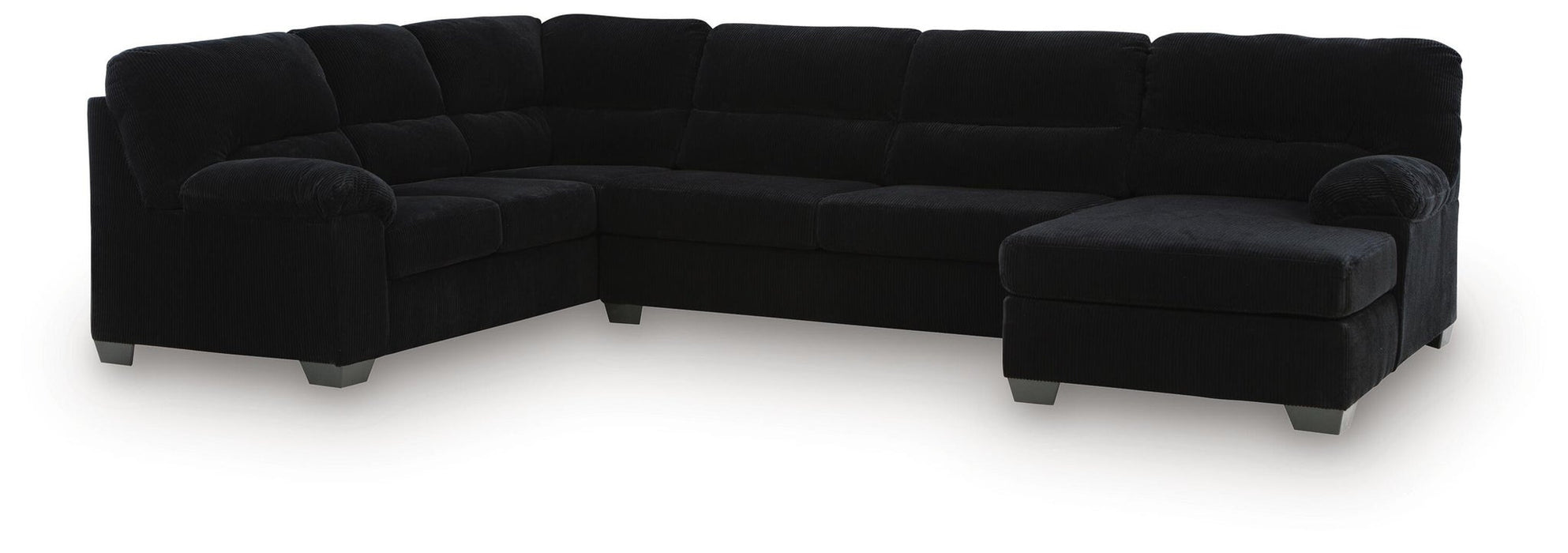 SimpleJoy 3-Piece Sectional with Chaise - alternate view 2
