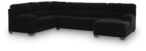 SimpleJoy 3-Piece Sectional with Chaise - alternate view 2