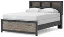 Broachmyn Queen Bookcase Panel Bed - alternate view 4