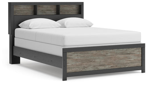 Broachmyn Queen Bookcase Panel Bed - alternate view 2