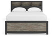 Broachmyn Queen Bookcase Panel Bed - alternate view 6