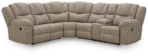 Pearce-Pike 3-Piece Reclining Sectional with Console - alternate view 2